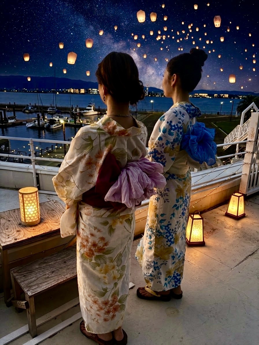 ランタンイベントのヘアメイクを担当しました♪